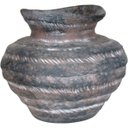 Ver imagem 1 de Vaso Decorativo Enfeite Casa Home&Co Cerâmica 15x20x20cm Cinza