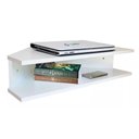 Ver imagem 1 de Mesa Notebook Suspensa Canto Branco Em Mdf