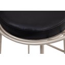 Ver imagem 3 de Banqueta Sunset Baixa Cadeira Metal Champanhe Luxo Colorido/Preto
