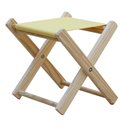 Ver imagem 3 de Kit 2 Banquinho de Madeira Banqueta Pescador - Amarelo