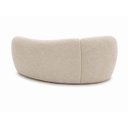 Ver imagem 6 de Sofá Zah 240 cm 4 Lugares Luxo Orgânico Curvo Bouclé Premium:Bouclé Bege