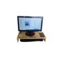 Base Suporte Notebook Monitor TV Apoio Mesa Madeira - 4