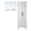 Ver mais imagens de Lavanderia Modulada 1 Armário Multiuso e Armário Aéreo São Gonçalo