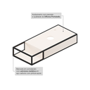 Ver imagem 5 de Bancada de Porcelanato para Banheiro Alto Padrão Portobello 100x42x16cm Acetinado