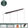 Cantoneira L PVC Protetor de Canto 25x25mm Barra 300cm 15 UN AZN - Marrom - 4