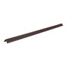 Cantoneira L PVC Protetor de Canto 25x25mm Barra 300cm 15 UN AZN - Marrom - 2