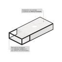 Ver imagem 5 de Bancada de Porcelanato para Banheiro Alto Padrão Portobello 100x42x16cm