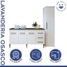 Lavanderia Modulada 1 Armário Multiuso e Balcão Osasco - 6