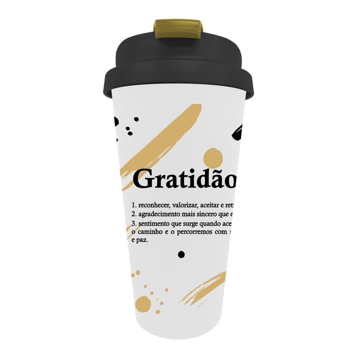 Copo Térmico 500Ml Significado Gratidão - 1