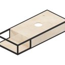 Ver imagem 2 de Bancada de Porcelanato para Banheiro Alto Padrão Portobello 100x42x16cm