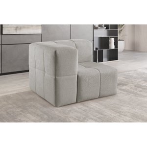 Módulo Sofá  3 Lugares Bouclé