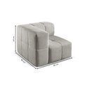 Ver imagem 4 de Módulo Sofá 3 Lugares Bouclé