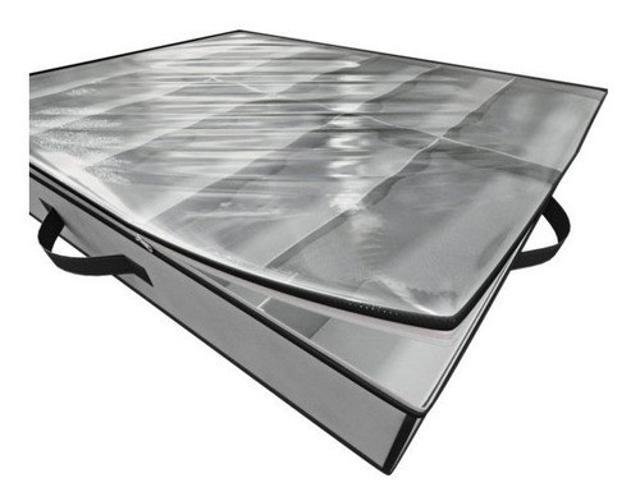 Organizador Porta 12 Sapatos Tampa Embaixo da Cama Euro Home - 3
