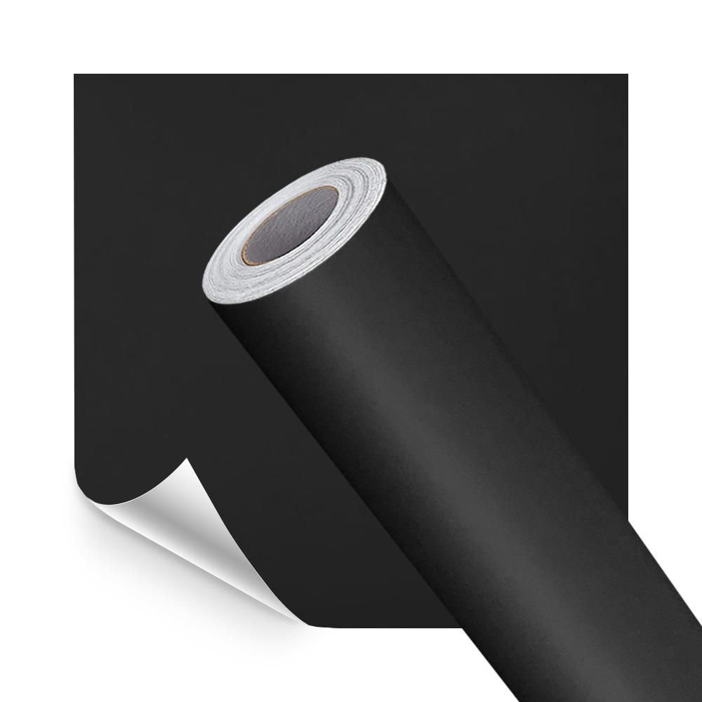Papel de Parede Adesivo Lavavel Preto Blackout Super Touch - 1