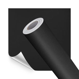 Papel de Parede Adesivo Lavavel Preto Blackout Super Touch - 1