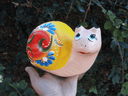 Ver imagem 2 de Caracol para Jardim em Cerâmica Pintado a Mão