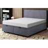 Base Cama Box Baú  King Size Veludo Cinza SkyBox - 1