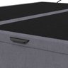 Base Cama Box Baú  King Size Veludo Cinza SkyBox - 5