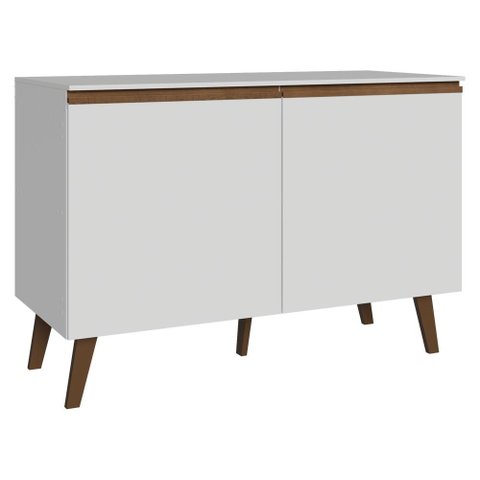 Balcão de Cozinha com 2 Portas 120 cm Branco Pieta Madesa