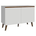 Ver imagem 1 de Balcão de Cozinha com 2 Portas 120 cm Branco Pieta Madesa