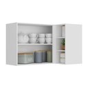 Ver imagem 3 de Armário de Cozinha Aéreo de Canto Veneza GW Multimóveis MP3742 Branco