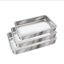 Ver imagem 1 de Kit Formas Assadeiras Retangular 3 Peças Alta N2,3,4 Alumave