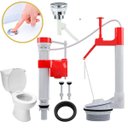 Ver imagem 1 de Kit Reparo Caixa Acoplada Banheiro Vaso Descarga Assento Sanitario Acionamento Superior Lavabo Lavat