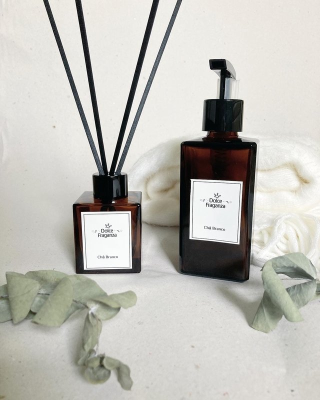 kit difusor e sabonete âmbar Dolce Fraganza Farmy Air - 1