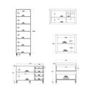 Ver imagem 5 de Armário de Cozinha Completo Ditália Aspen 5 Peças CV/BR A10