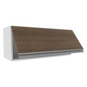Ver imagem 6 de Aéreo Glamy 80cm 1 Porta Suspensa Rustic/Branco Madesa