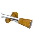 Ver imagem 1 de Kit Varão para Cortina Completo Nobre 28mm 2 Metros com Emenda Jade