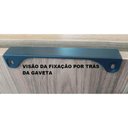 Ver imagem 2 de Conjunto 6 Puxadores Pv22 80 Alça de Sobrepor Preto Fosco para Móveis Armários Gavetas