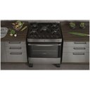 Ver imagem 2 de Fogão Vitrum 5 Bocas Superautomático Com Forno 100l Itatiaia Inox Bivolt