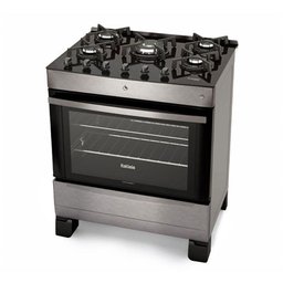 Fogão Vitrum 5 Bocas Superautomático Com Forno 100l Itatiaia Inox Bivolt - 1