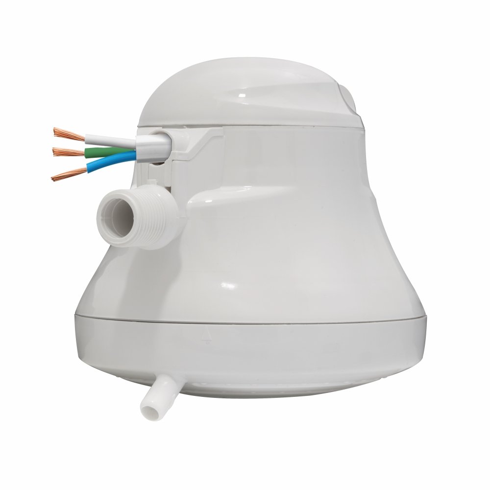 Chuveiro Ducha Elétrico Faminho Branco Quente Frio 4t Fame:127v 5400w - 3