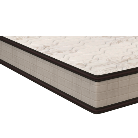 Colchão King Size Molas Pocket Ensacadas Starflex New 30x193x203cm Orthoflex Bege/Marrom