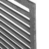 Grelha Ferro Fundido de Captação Calçada Garagem 30x50cm - 2