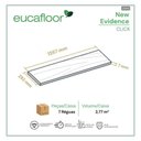 Ver imagem 3 de Piso Laminado Eucafloor New Evidence Carvalho Cordoba Cx 2,77m² - Única Único