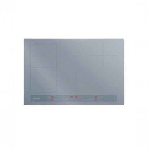 Cooktop de Indução Brastemp BDJ77AB 4 Bocas Vitrocerâmico Branco com Timer e Flexizone 220V