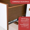 Ver imagem 7 de Guarda-Roupa Casal 6 Portas 6 Gavetas Majestic Marrom/Freijó/Off-White