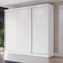 Ver imagem 1 de Guarda-roupa Casal 100% Mdf Kappesberg 3 Portas de Correr 8 Gavetas