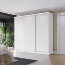 Ver mais imagens de Guarda-roupa Casal 100% Mdf Kappesberg 3 Portas de Correr 8 Gavetas