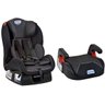 Kit Cadeira para Auto Matrix + Assento Protege - Mesclado Preto - 1