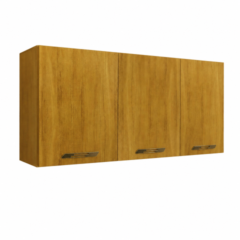 Armários Aéreo Multiuso Isa 3 Portas 102cm CHF Móveis