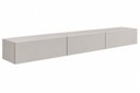 Ver imagem 2 de Rack Suspenso 1,80m para TV até 75 Polegadas com 3 Portas Basculantes Owffwhite Yescasa