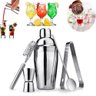 Kit Bar Coqueteleira Caipirinha Aço Inox 550ml 5 Peças - 7