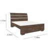 Cama Casal Premium Cumaru Rustic - 3