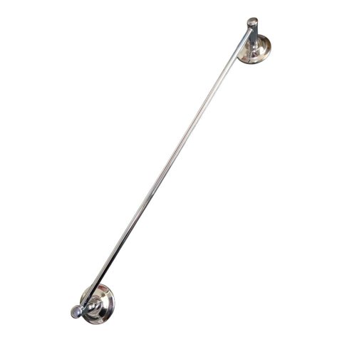 Suporte Porta Toalha de Banho Reto 50cm em Inox Hermetik