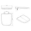 Ver imagem 2 de Kit 3 Assentos Original Termofixo Soft Close Boss Incepa Bege/Beige Roca