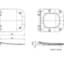Ver imagem 3 de Kit 3 Assentos Original Termofixo Softclose de Fácil Remoção Prime Incepa